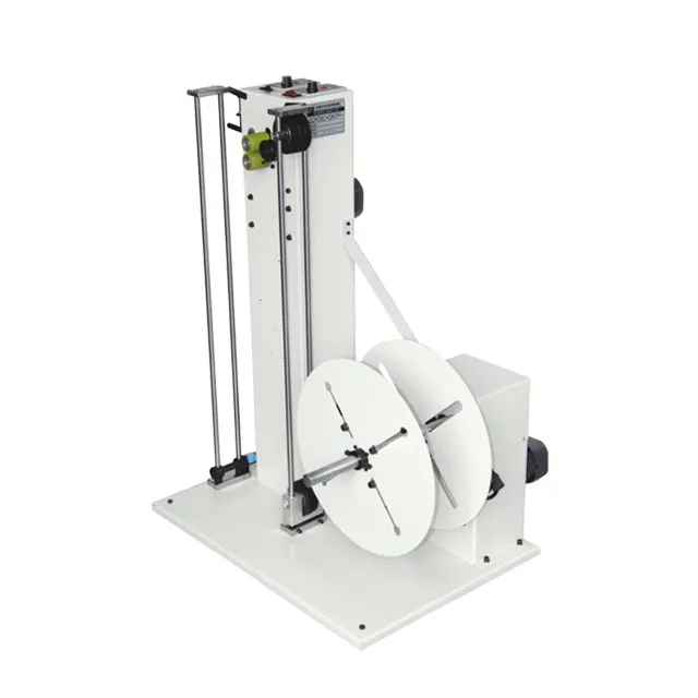 Máquina enrolladora de cables, prealimentación de cables para máquina cortadora y peladora